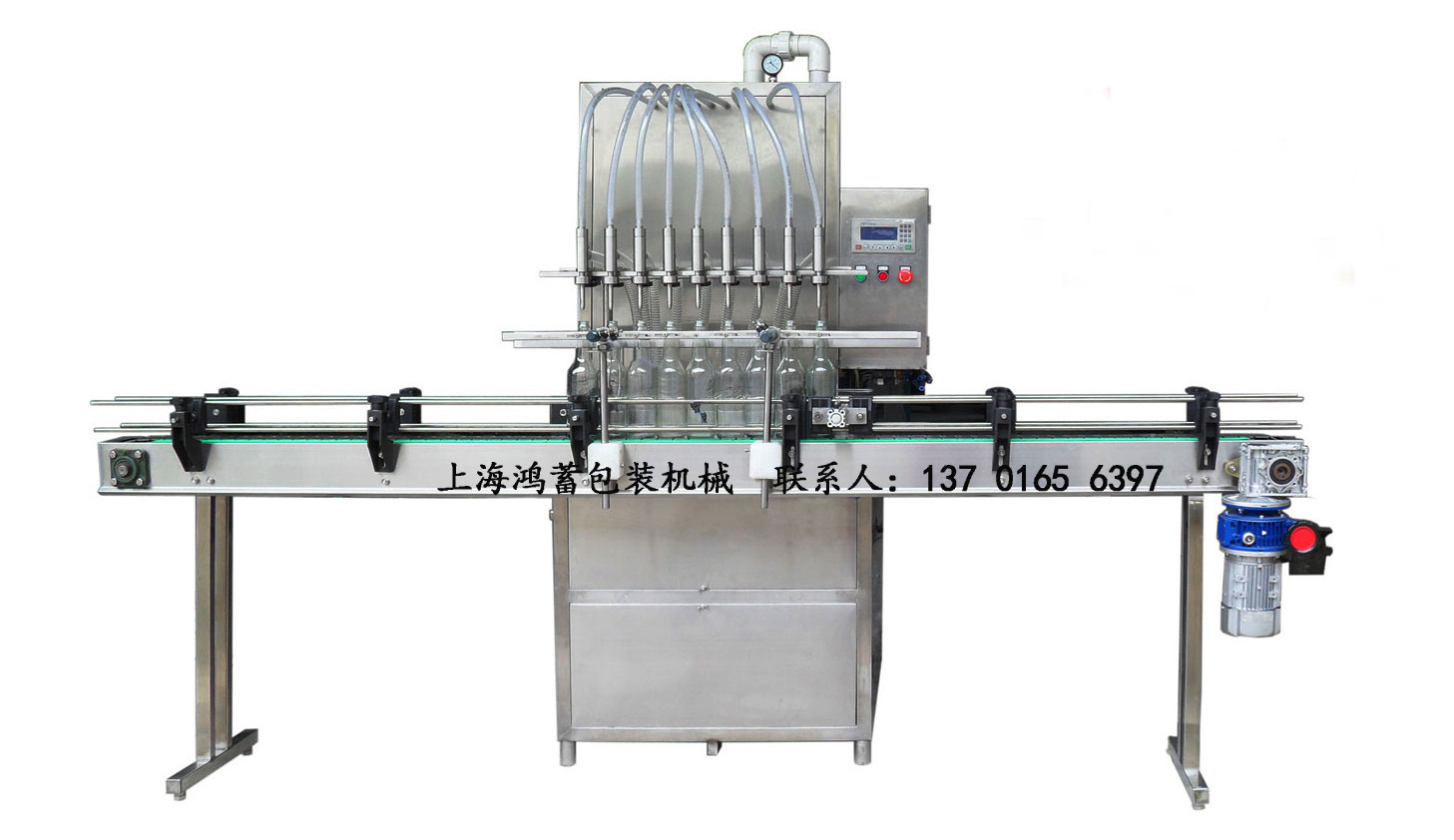 直线负压灌装机