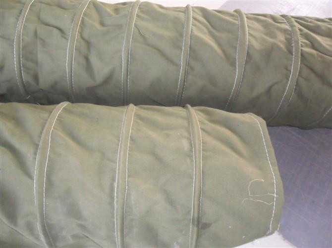 缝制帆布油缸防护罩,缝合式帆布防尘套供应