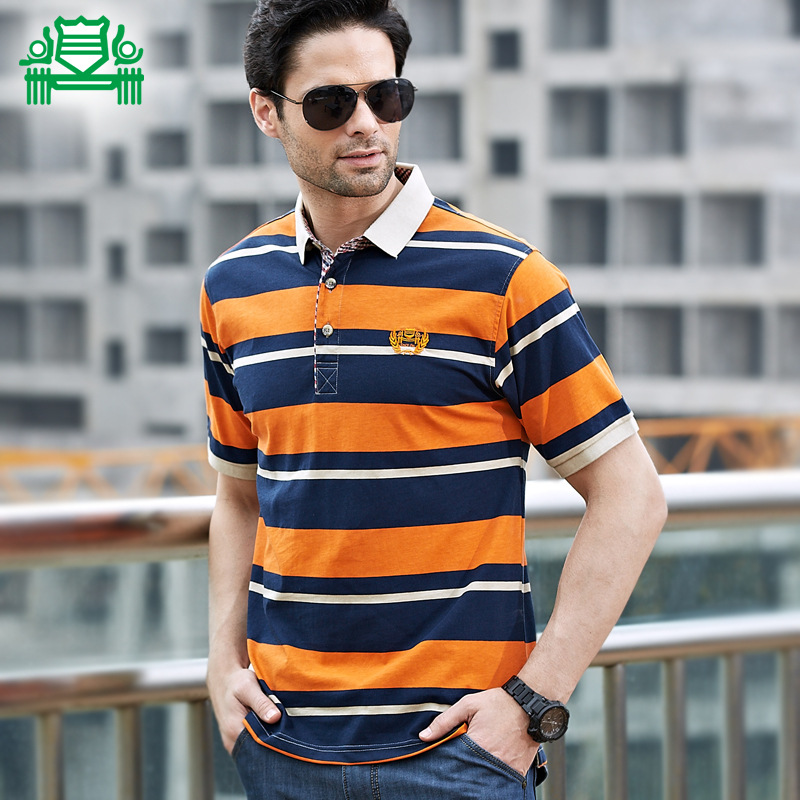 2014夏款新纯棉衬衣男士衬衫男短袖商务吉普