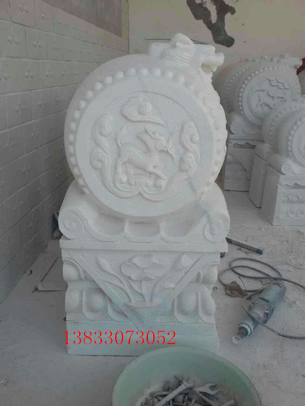 石头门墩 石头石鼓 汉白玉石鼓 仿古石鼓 汉白玉 厂家直销
