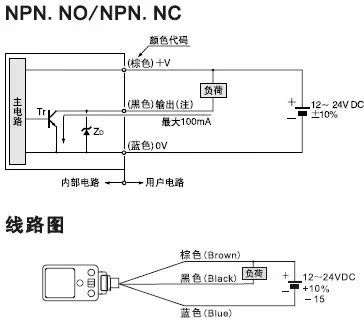 riko/瑞科 型号: rk-05n1 类型: 光电式接近开关 反应频率: 三线常开