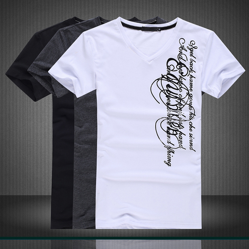 一件代发2014春秋装男士长袖t恤 男T韩版圆领