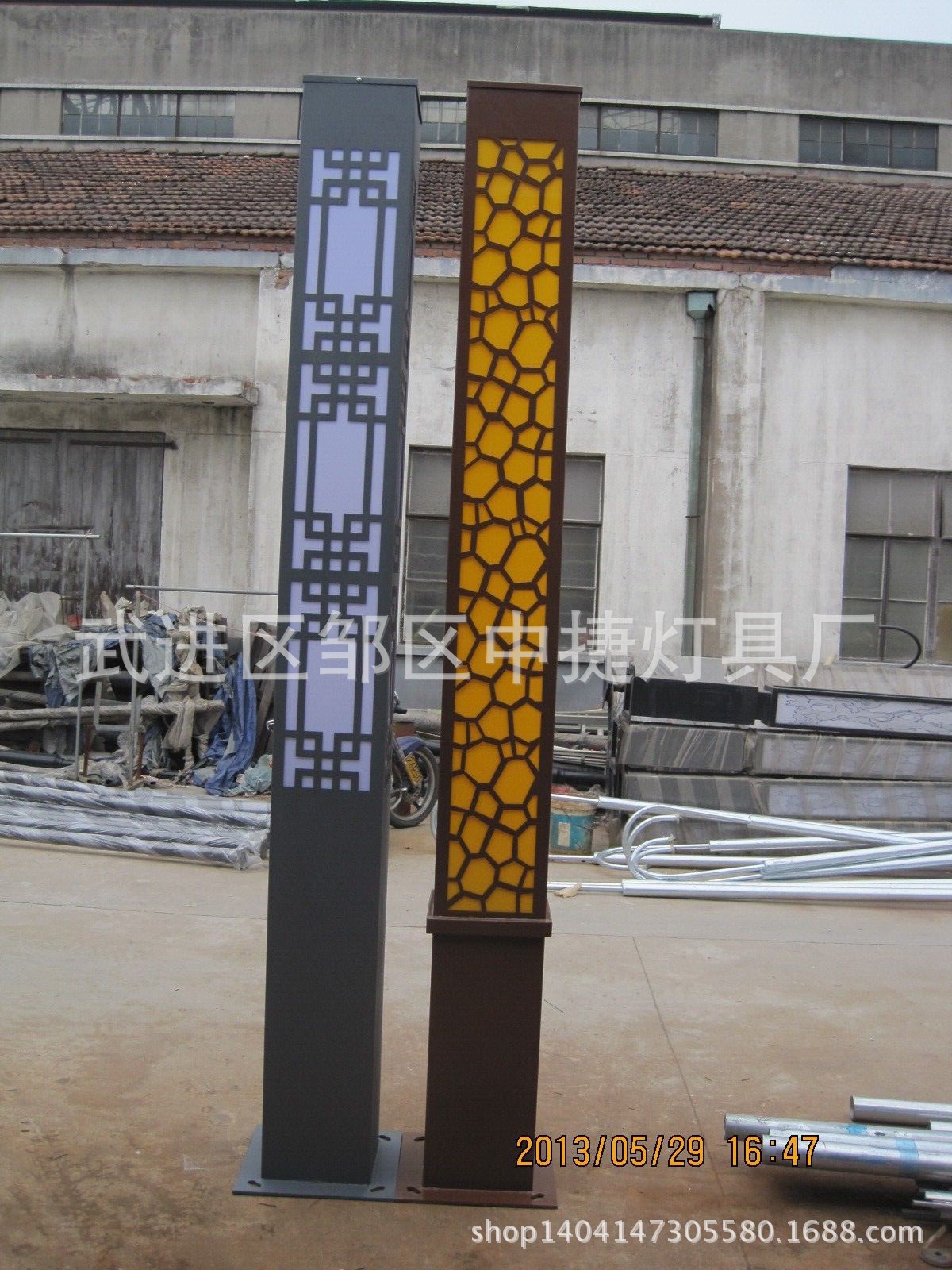 景观灯-厂家直销方体激光割花景观灯-景观灯尽
