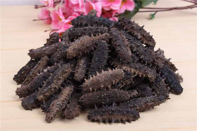 【纯淡干海刺参80头 野生干海参刺参干货批发