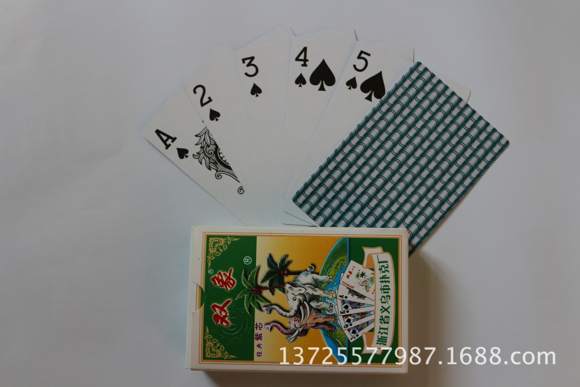 批发供应魔术扑克牌双象928无密码无记号近景魔术专用道具炸金花