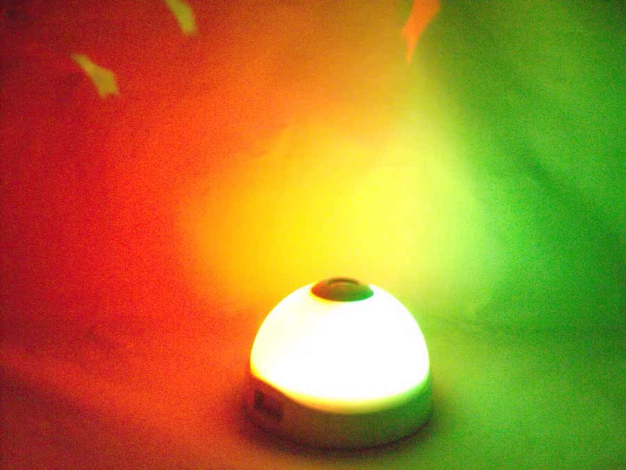 批发采购钟-七彩半球投影时钟 创意星空版投影