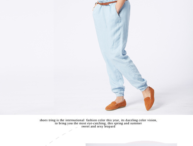 单鞋-2014春季新款 时尚休闲<em>女式豆豆鞋</em> 外贸