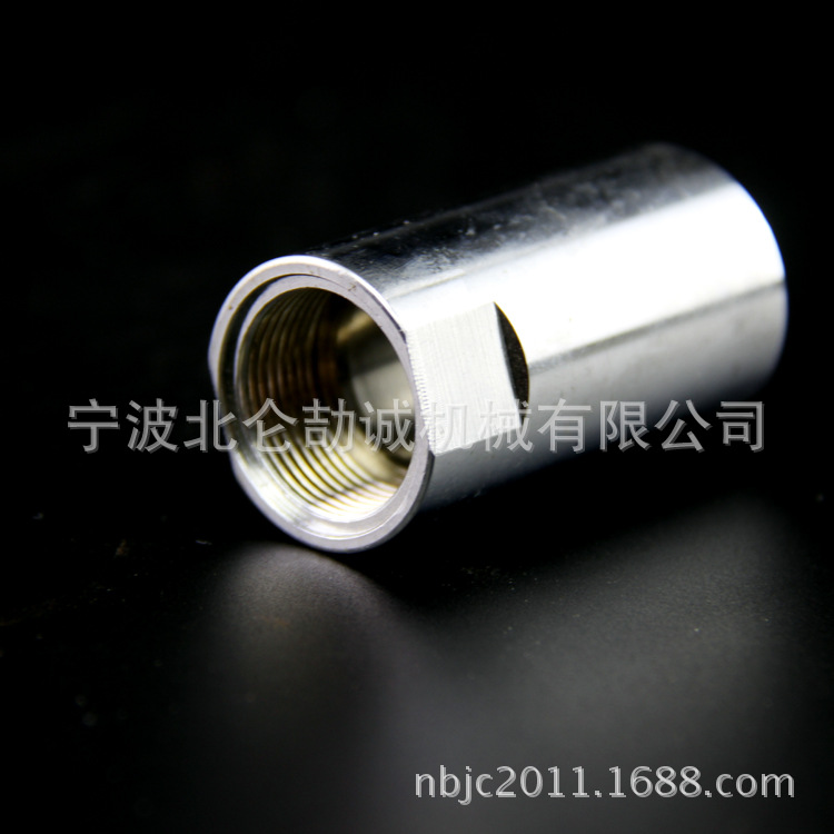 专业精密五金螺纹连接冲压配件加工 来图来样订做 螺纹不锈钢接头