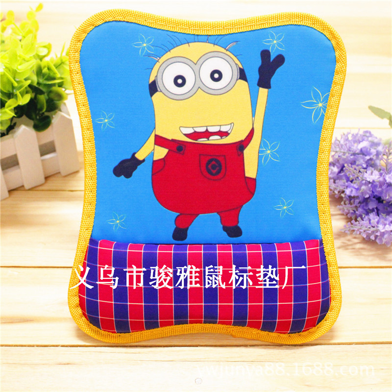 Cartoon fabric wrist mouse pads