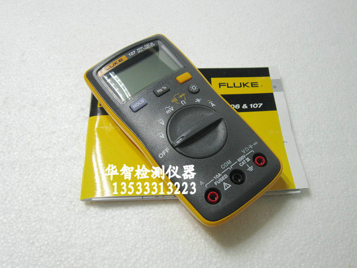 福禄克fluke万用表F107 FLUKE107掌