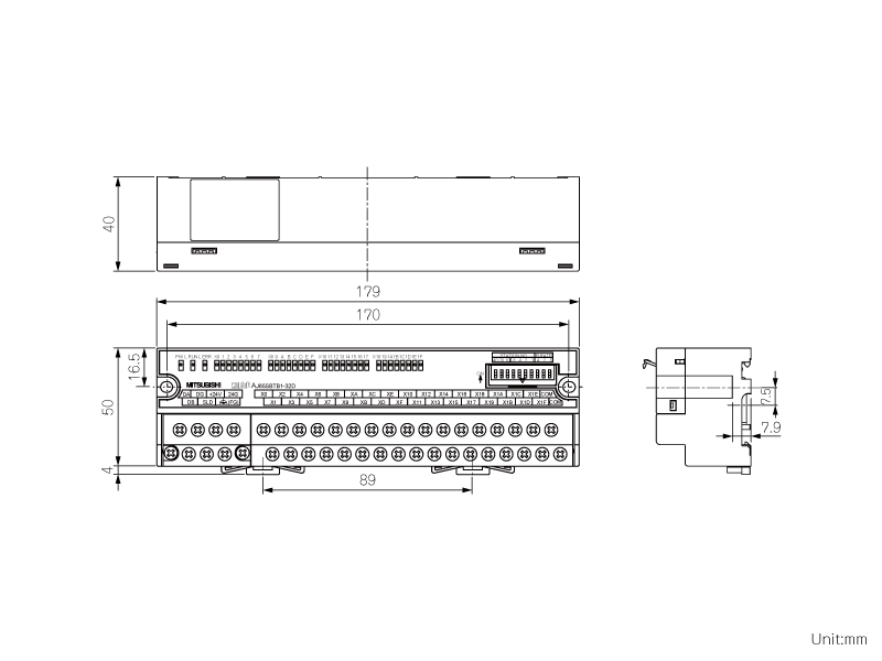 原装日本三菱cc-link模块 aj65sbtb1-32t1 24vdc/65ma