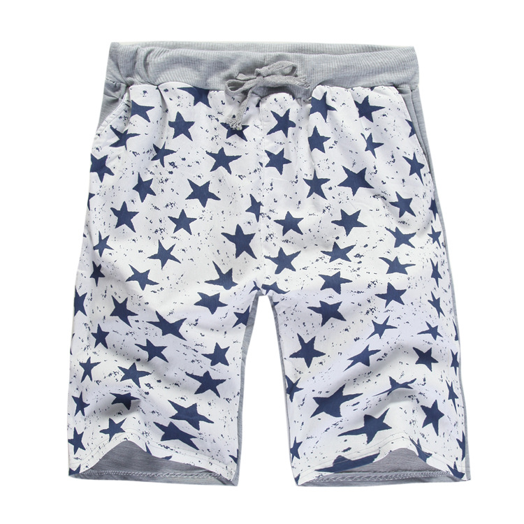 <em>2014</em>夏季<em>新款男士短裤</em>休闲中裤五分裤松紧纯