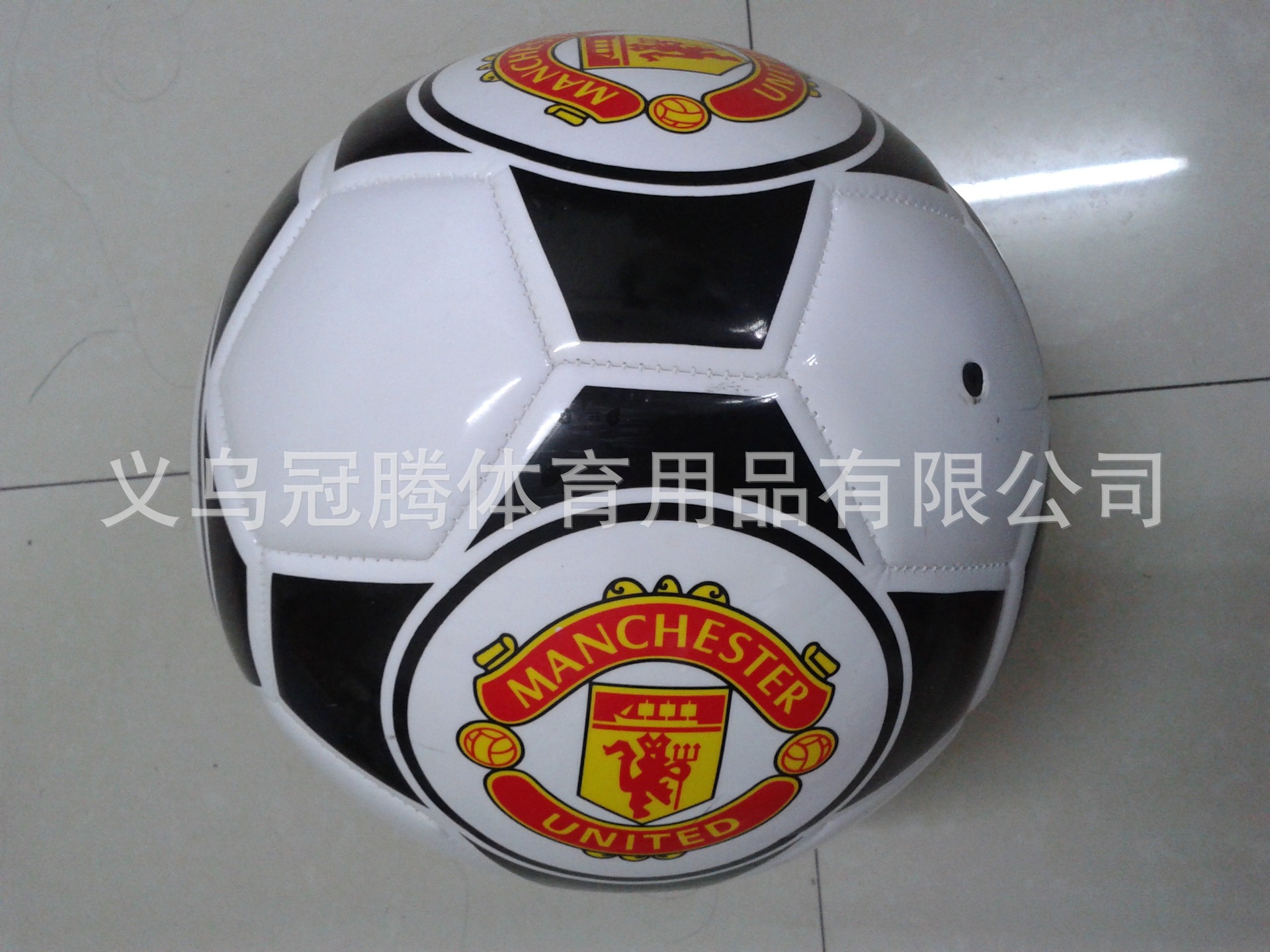 【厂家直销机缝 pvc比赛训练TPU材质曼联巴萨