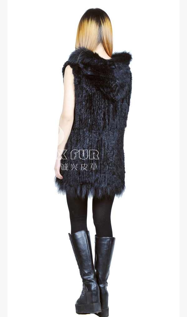 2014新款 瑞丽时尚<em>兔毛</em>编织<em>马甲</em> <em>厂家</em>直销 - 2