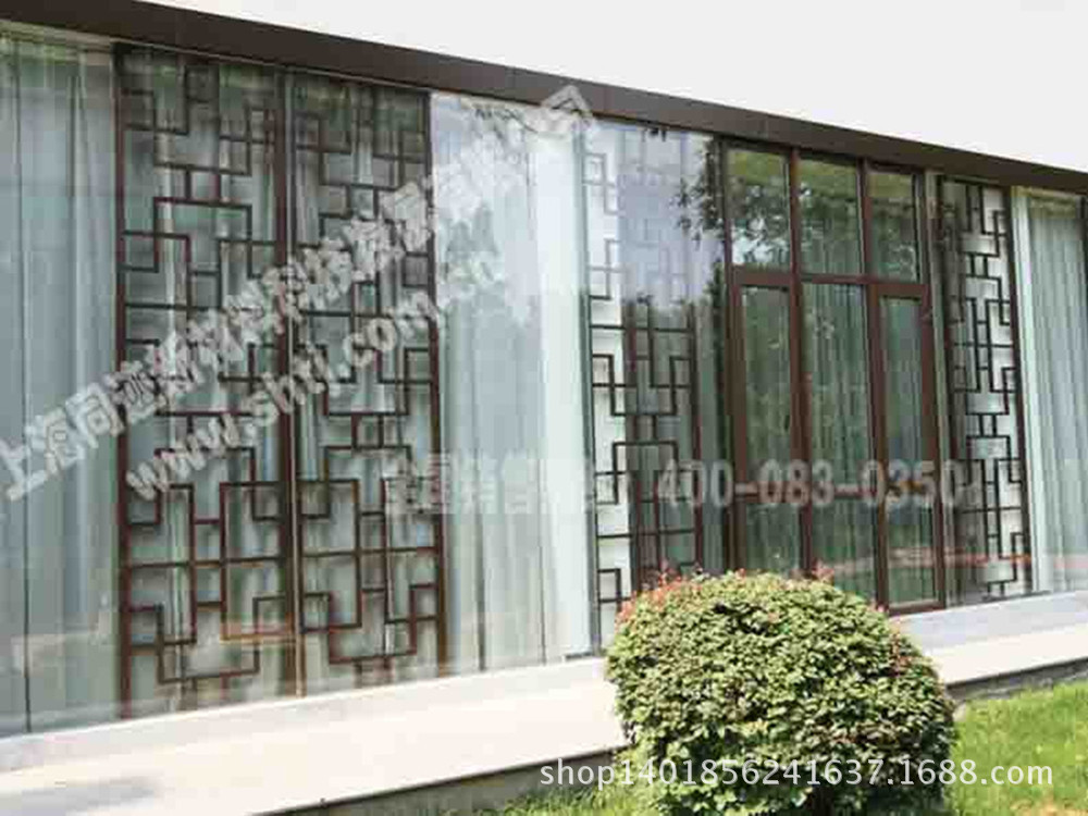 窗格-四星级酒店中式榆木全套客房家具及酒店