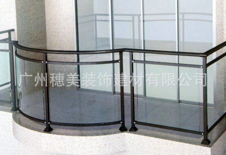 铝合金玻璃护栏YH008