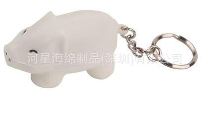 PU猪匙扣<br />1.5件