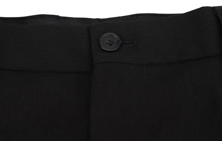 厂家直销g200经典竖纹黑色风格男士西装套装 fagadoer男套装