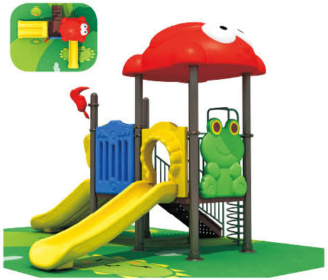【厂家供应 JMQ-P065D 小型游乐组合 儿童滑