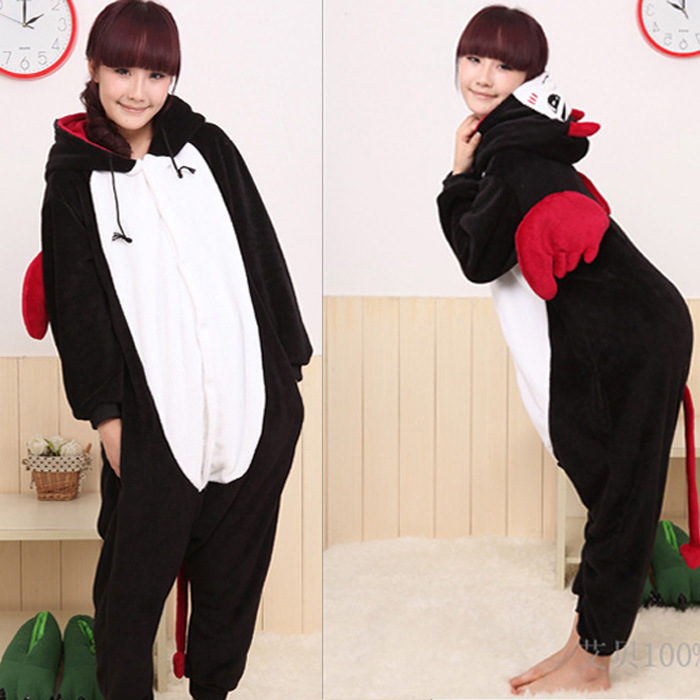 2014新款<em>恶魔</em>/<em>动物卡通连体睡衣</em>男女情侣休闲