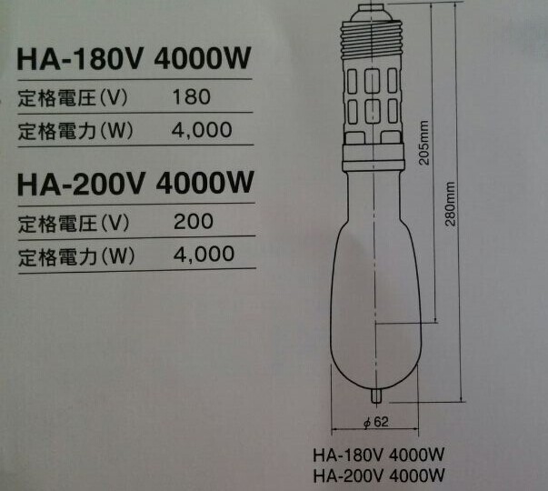 4000w HA-180V,200V