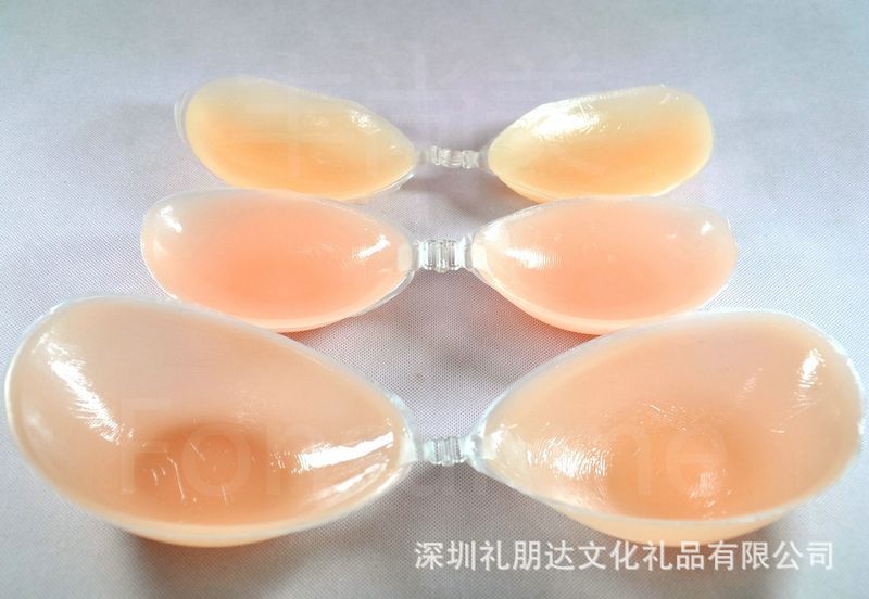 A.B C <em>E罩</em>硅胶<em>文胸</em> 平胸女性福音硅胶<em>文胸</em> 图