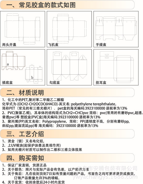 胶盒详情说明