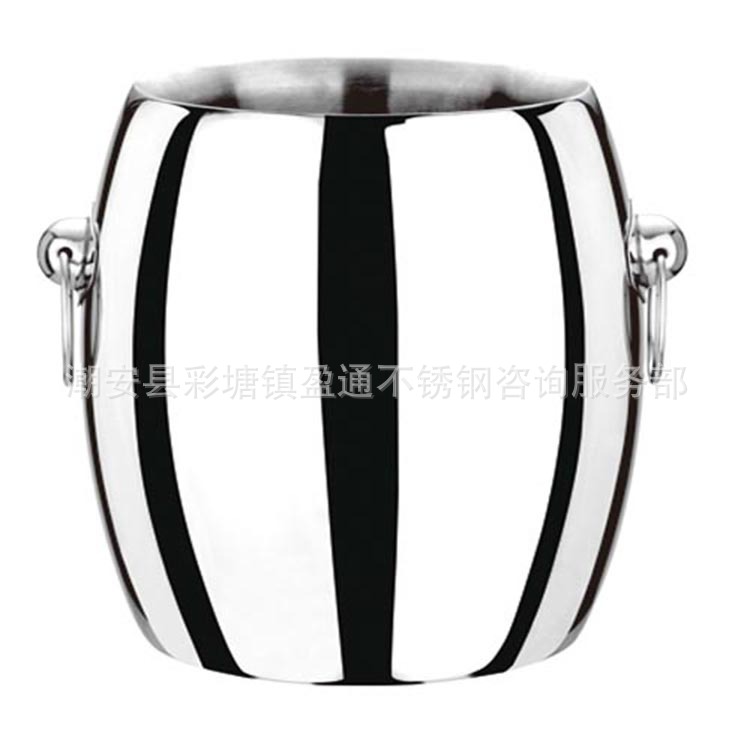 不锈钢法式香槟桶+双层保温