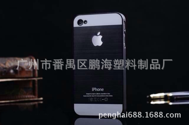 iphone5双色亚克力手机保护壳 防刮花镜面手机