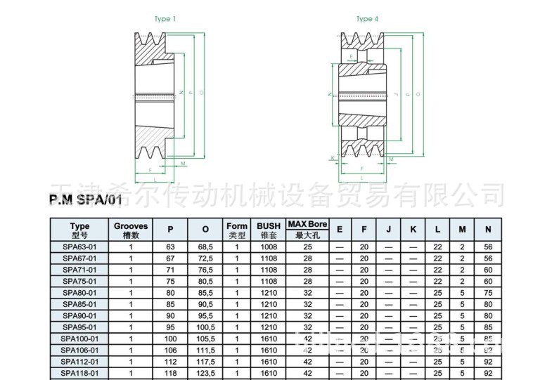 ok皮带轮qd锥套皮带轮3v 5v皮带轮配qd锥套皮带