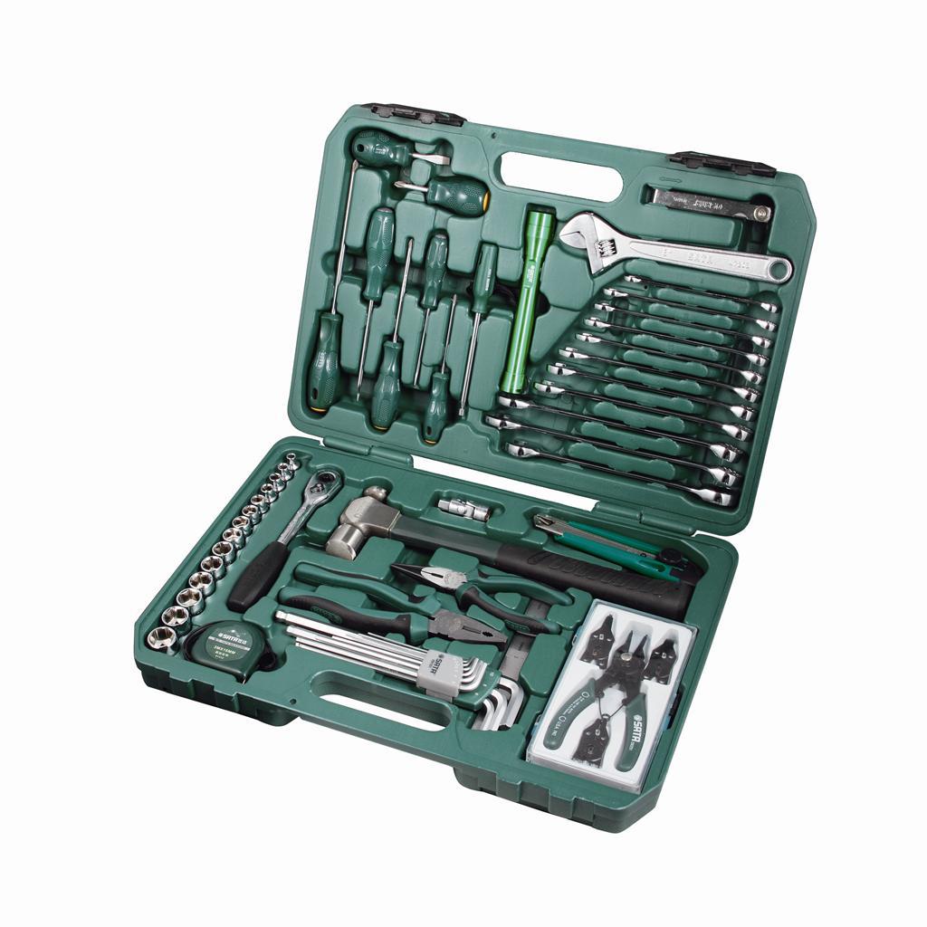 机修组合工具-SATA世达工具套装 58件机械设备维修组套 09516 山东 代