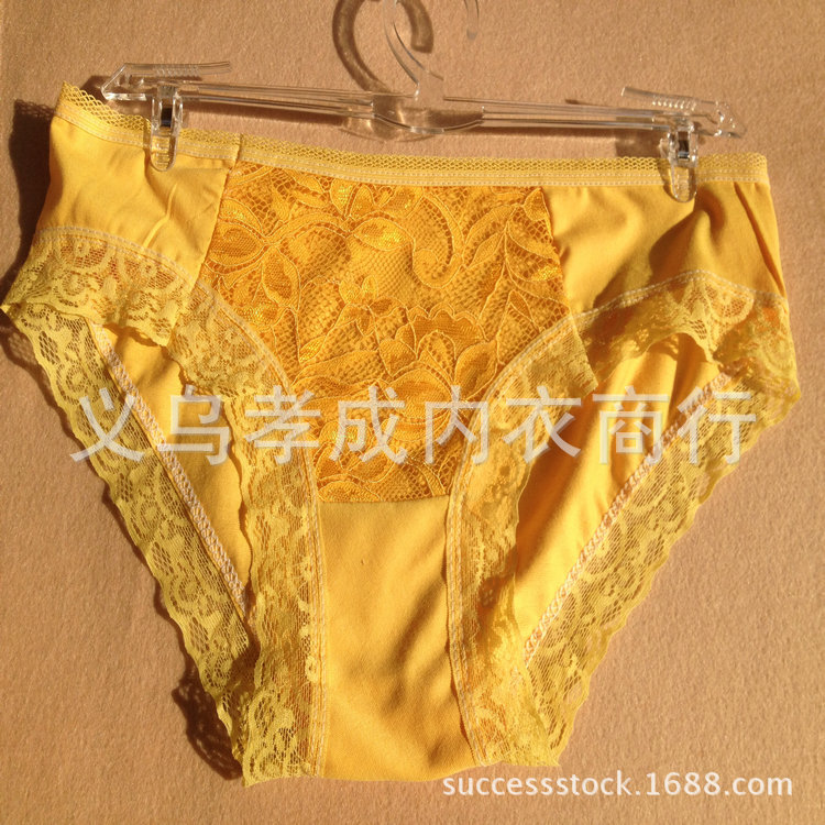 <em>内裤</em>-<em>1.5元</em>地摊<em>批发</em>库存女棉<em>内裤</em>花边三角裤低