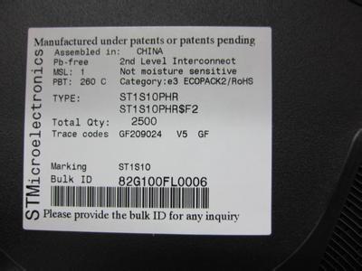 ST深圳代理热销开关稳压器:ST1S10PHR 图片