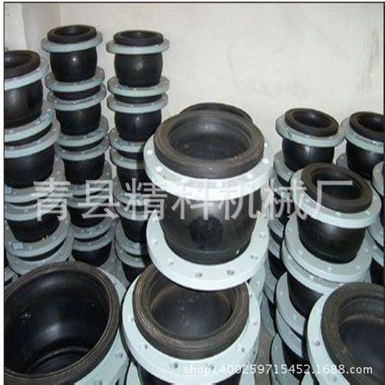 供应可曲饶活接软接头 膨胀橡胶活动软接头 橡胶软接头