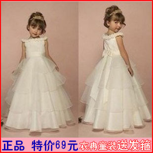 13<em>秋冬新款</em> 韩版童装 公主裙<em>女童</em>礼服 花童裙演