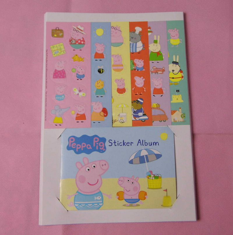 发采购纸质工艺品-peppa pig <em>粉红猪小妹贴纸</em> 