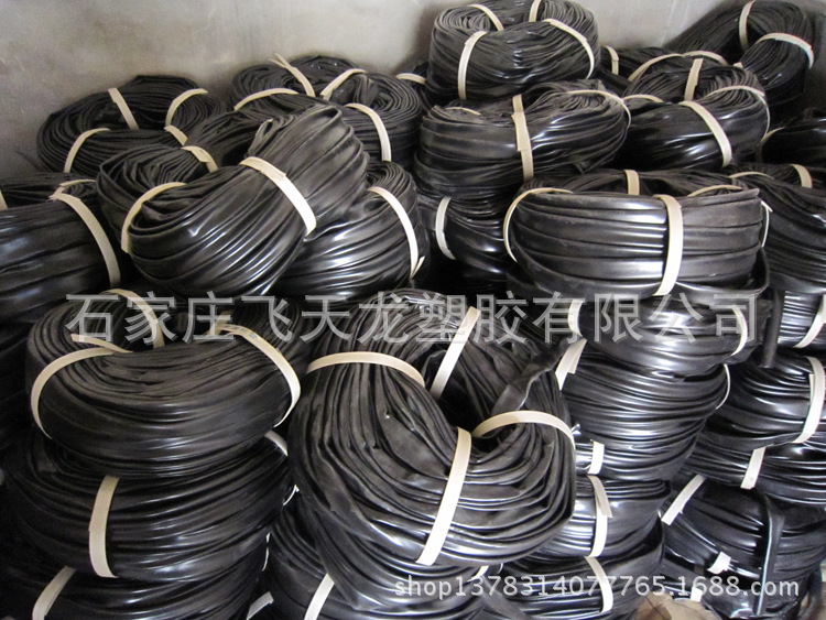 【专业生产塑胶软管 PVC管 单层黑色牛筋管 原