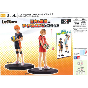 日版新品 dxf 排球少年 日向翔阳&孤爪研磨 景品手办