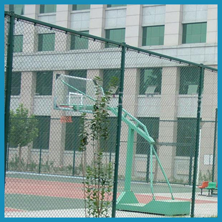 黄山球场围网浸塑工艺 篮球场加工流程 体育场护栏质量