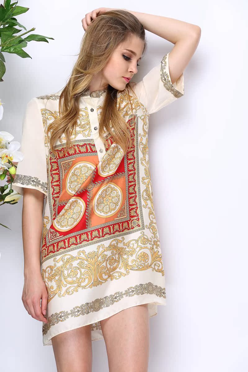 批发采购连衣裙-真丝连衣裙 欧美大牌 2014高