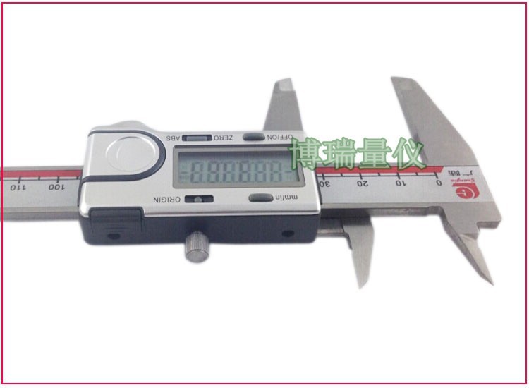 批发广陆数显卡尺0-150 200 300MM*0.01电子游标卡尺 假一罚十