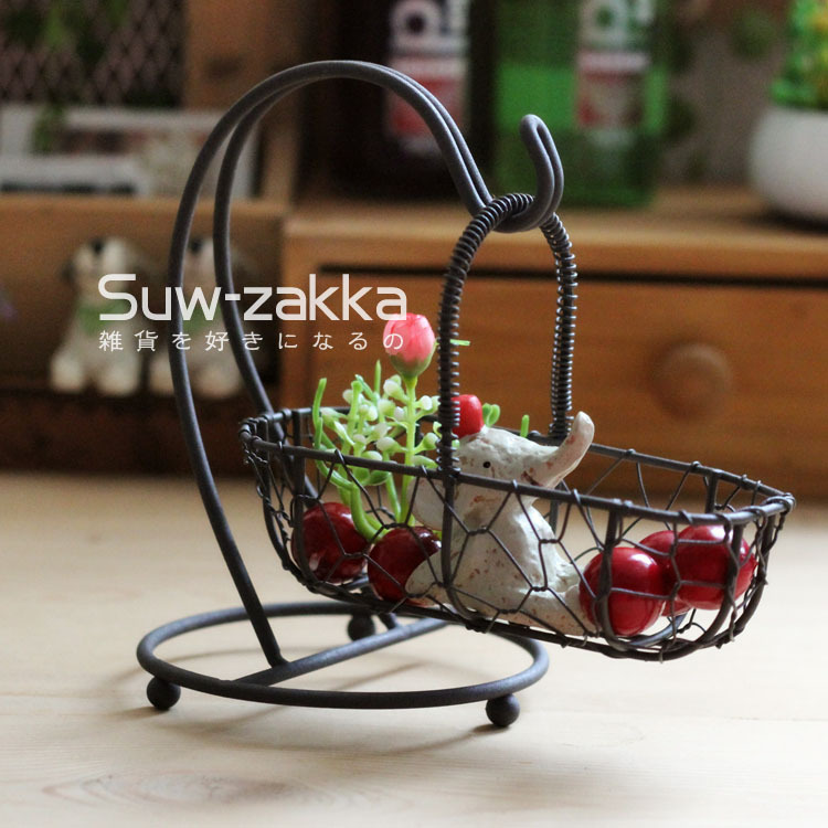 编织篮-五金铁线编织篮 铜线编织篮 五金编织工