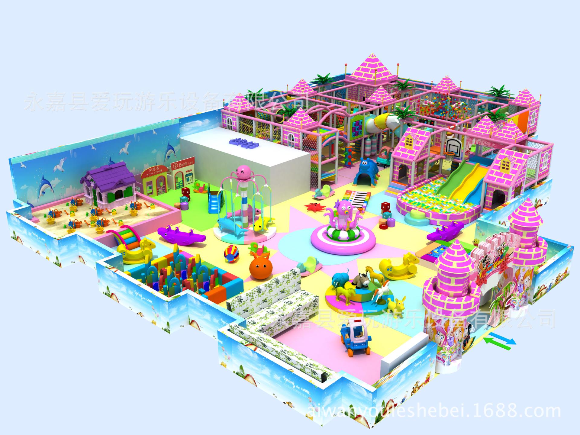 糖果风格淘气堡