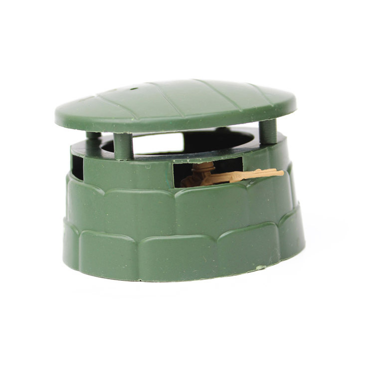 军事模型-碉堡雷达3件套 军事基地战争场景沙