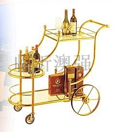 批发采购金属工艺品-c-001贵妃酒水车 服务车