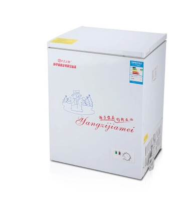 厂家直销扬子佳美冰柜100升迷你小冰柜冷冻柜