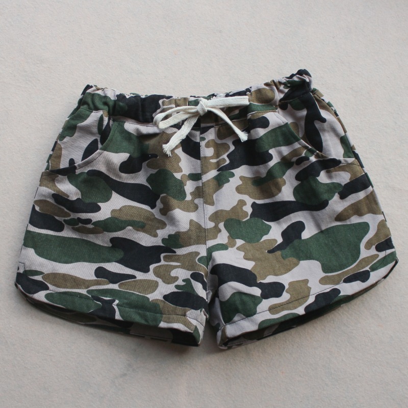 夏季女式新款原宿风性感工装迷彩<em>短裤女韩版</em>潮