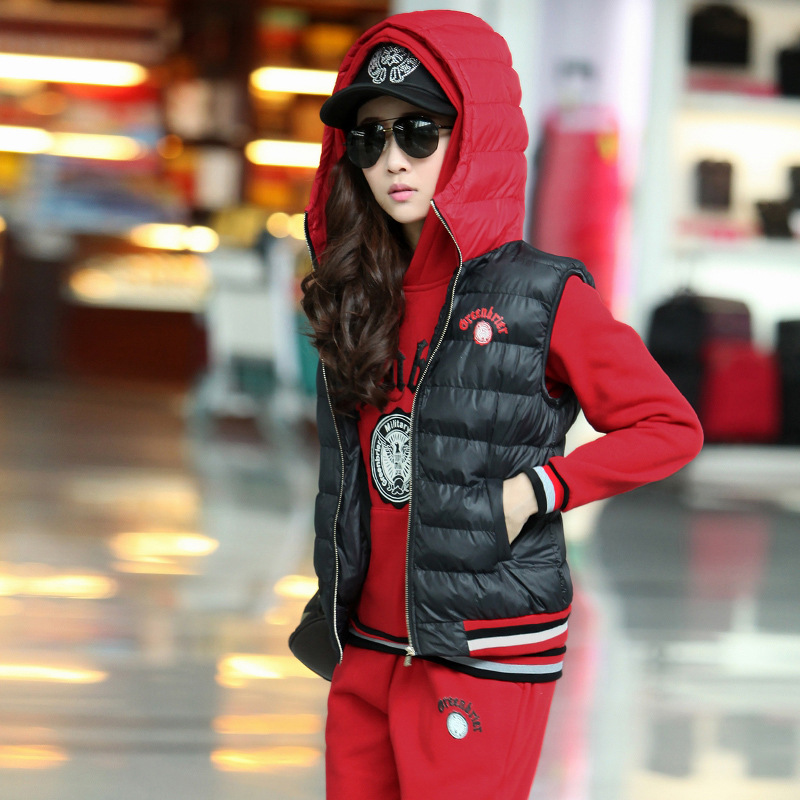2014新款女装<em>羽绒</em>棉<em>马甲</em>女秋冬韩版时尚百搭
