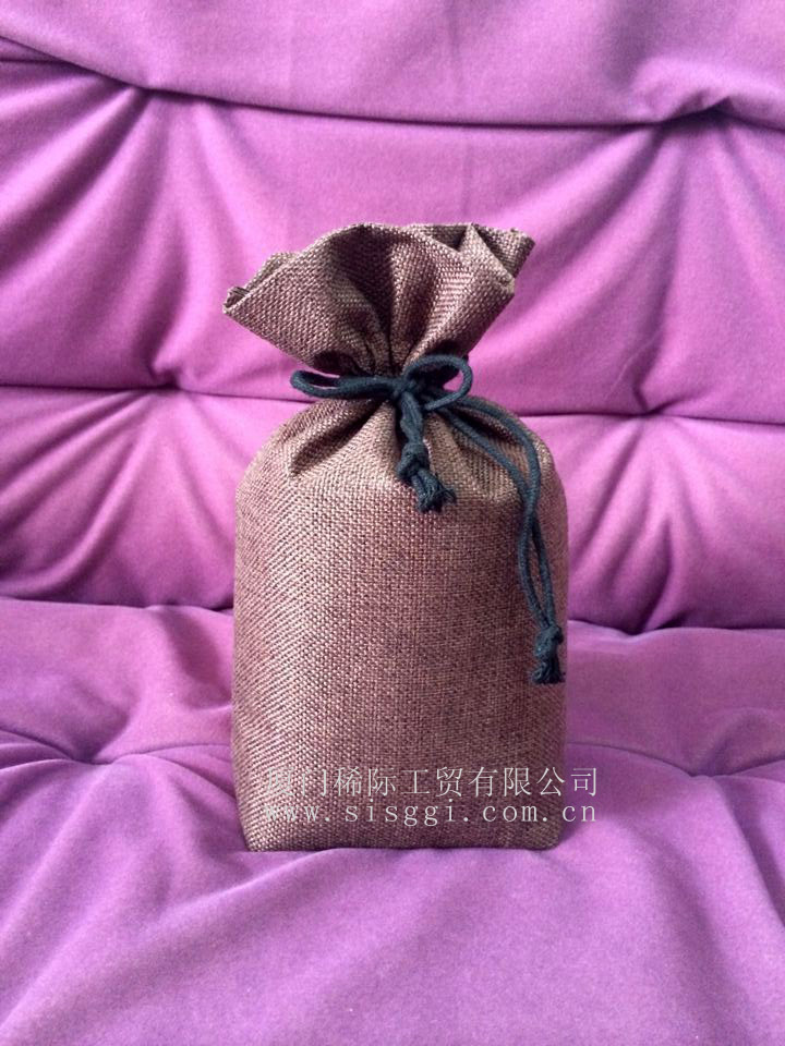 过胶麻布袋束口袋 (3)