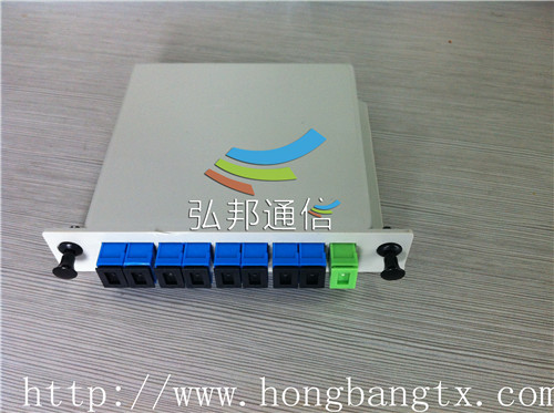 插卡式光分路器 1分8光分路器分光原理
